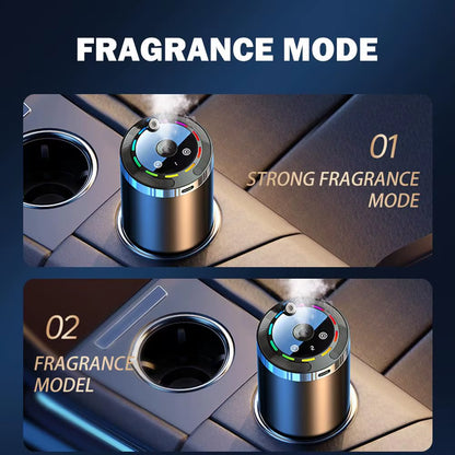 Rechargeable Intelligent Car Aroma Diffuser with 5 Adjustable Levels