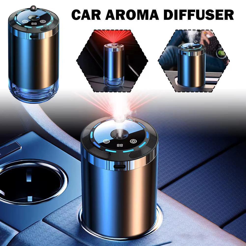Rechargeable Intelligent Car Aroma Diffuser with 5 Adjustable Levels