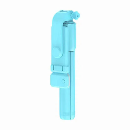 Selfie Stick Tripod with Light, 27'' Selfie Stick with Wireless Remote, Portable Phone Tripod Compatible with Iphone 15 Pro Max/15/14 /13, Samsung Android Smartphone