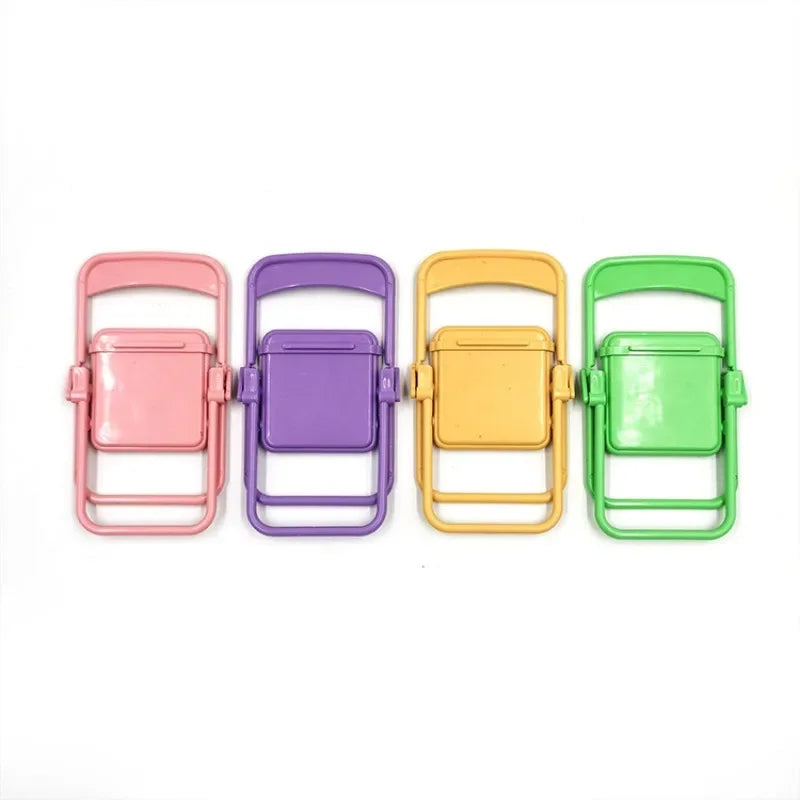 Elevate Your Desk with the Stylish Portable Chair Cellphone Holder - Perfect Mobile Phone Stand for Any Workspace!