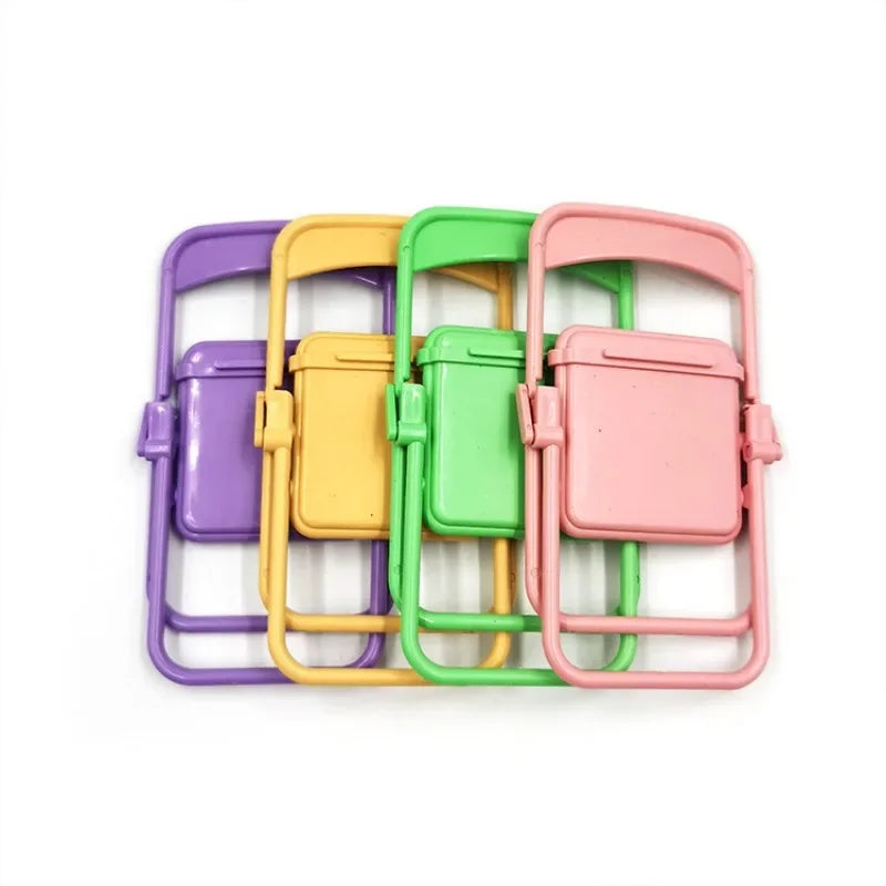 Elevate Your Desk with the Stylish Portable Chair Cellphone Holder - Perfect Mobile Phone Stand for Any Workspace!
