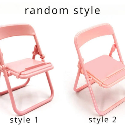 Elevate Your Desk with the Stylish Portable Chair Cellphone Holder - Perfect Mobile Phone Stand for Any Workspace!