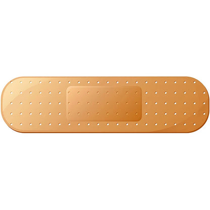 Humorous Band-Aid Car Stickers and Reflective Decals for Trucks and RVs