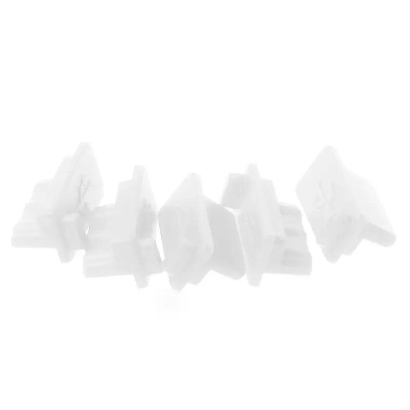 5-Pack Silicone USB Anti-Dust Plugs for Laptops and Tablets